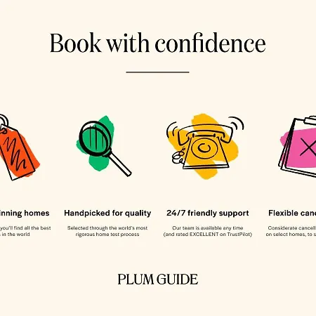 Plum Guide - Rustic Heart
